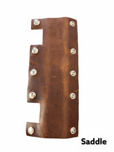 Load image into Gallery viewer, ChukBand™ Multi-Fit Headgear Wrap BROW PAD ONLY- Padded Elk Leather - ChukStar Leather
